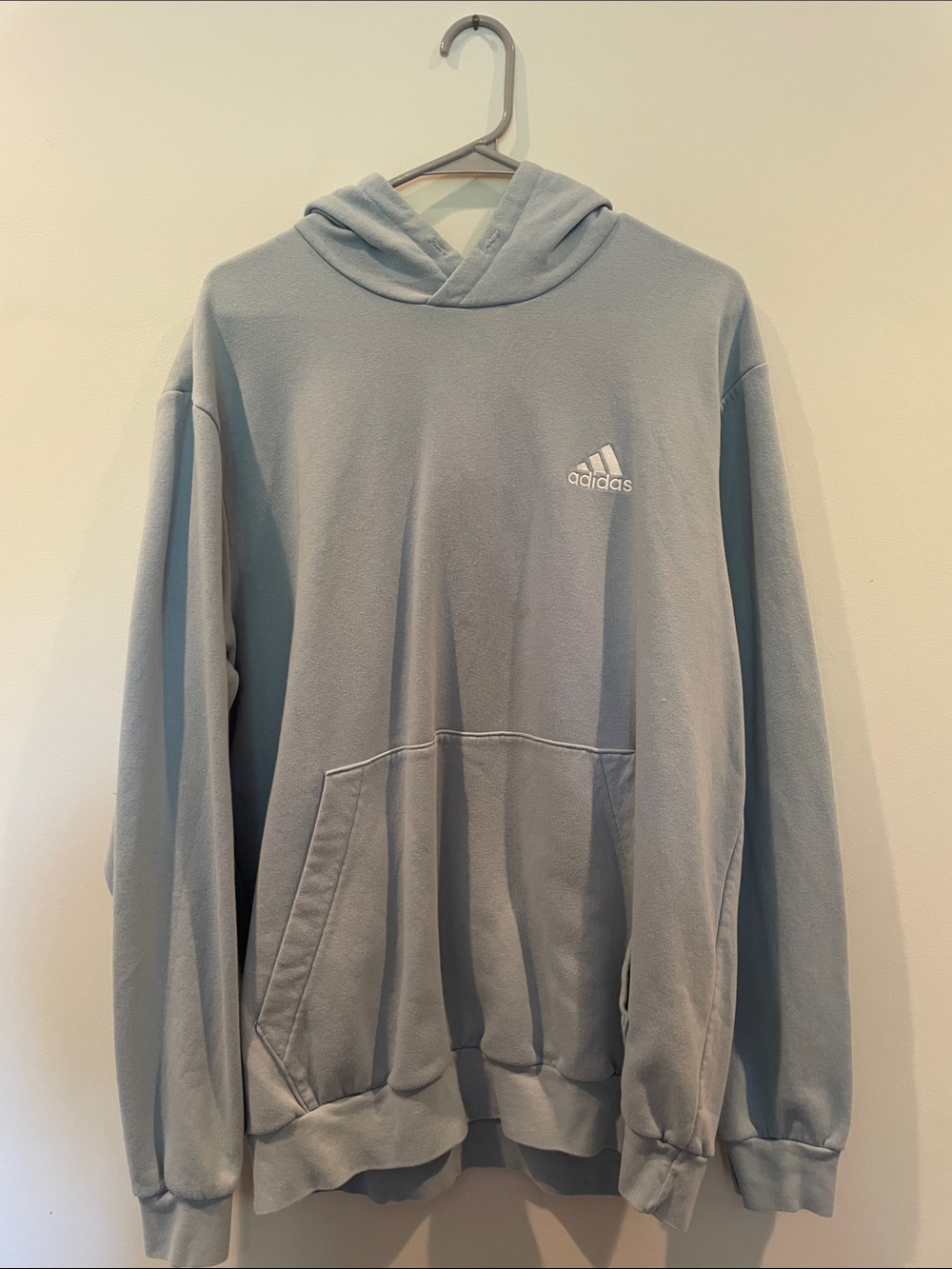Adidas Light Blue Hoodie